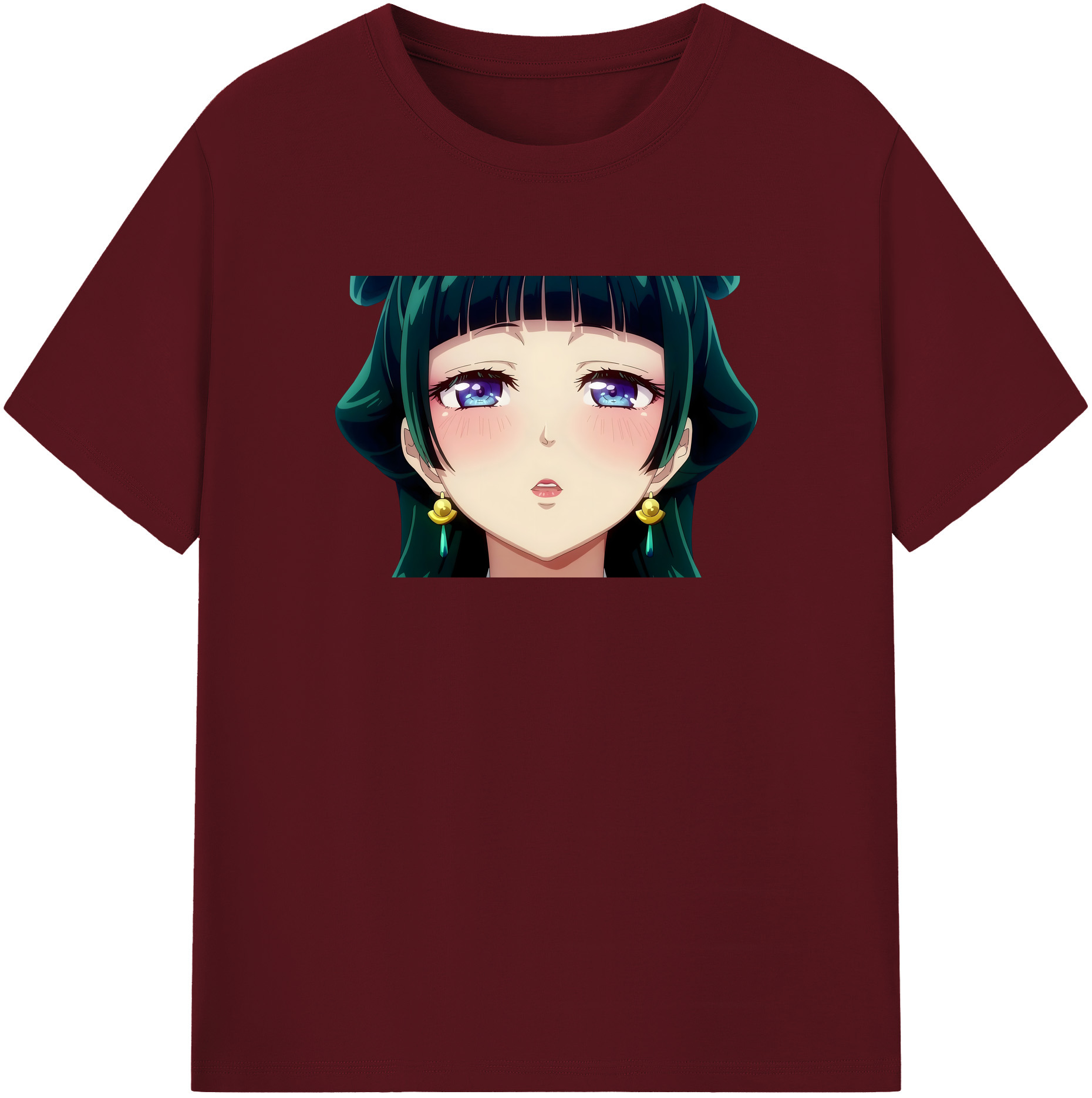 （画像用） 薬屋のひとりごと The Apothecary Diaries 綿100％半袖Tシャツ（フロントプリント）